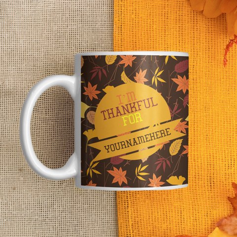 Thankful For - Personalized
